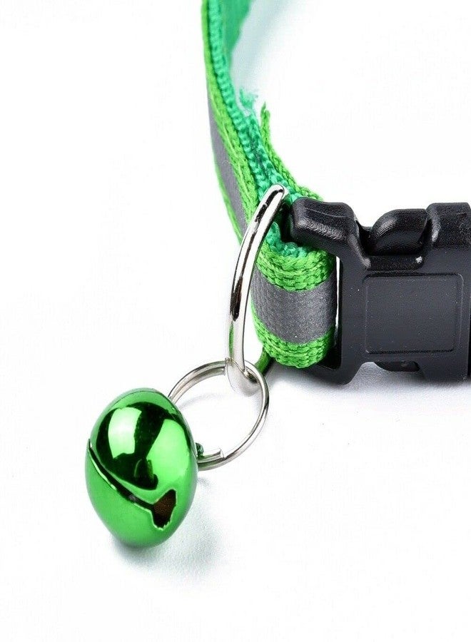 Pets Empire 2 Pack Reflective Cat Collars with Bell - Adjustable Nylon Breakaway Safety Collars for Cats & Puppies, Neck Girth 19-32 cm - Image 5